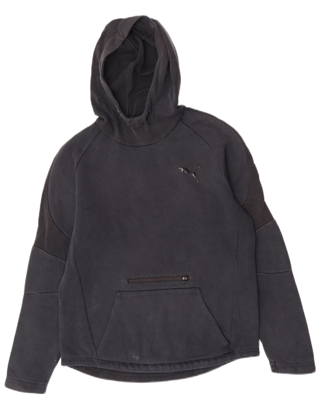 Puma Herren Kapuzenpullover aus Baumwolle in mittlerem Marineblau