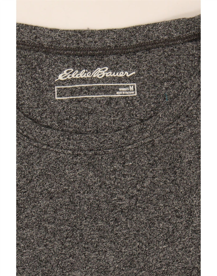 EDDIE BAUER Womens Long Sleeve Basic Dress UK 12 Medium Grey Vintage Eddie Bauer and Second-Hand Eddie Bauer from Messina Hembry 