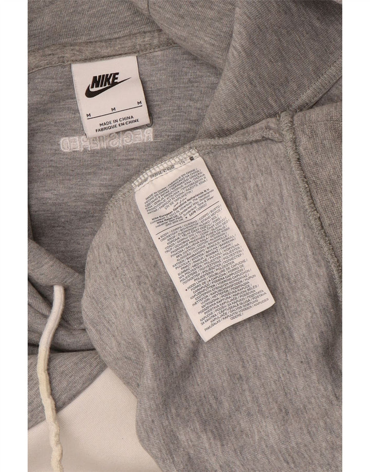 Nike Herren-Kapuzenpullover mit Grafik, mittelgraue Baumwolle