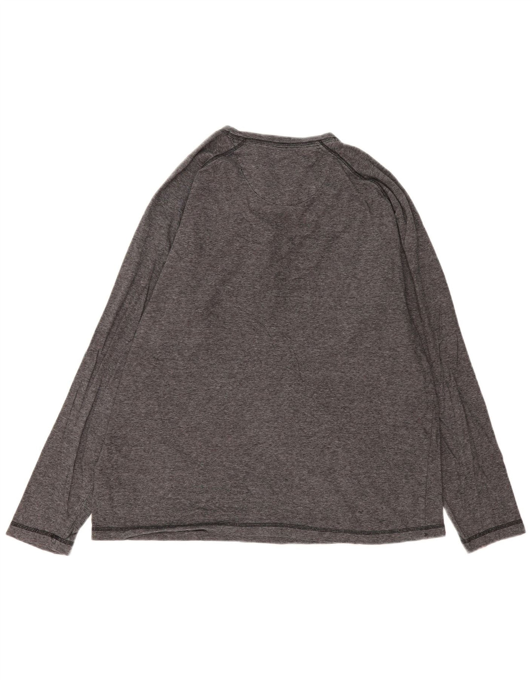 Chaps Herren Top Langarm XL Grau Baumwolle