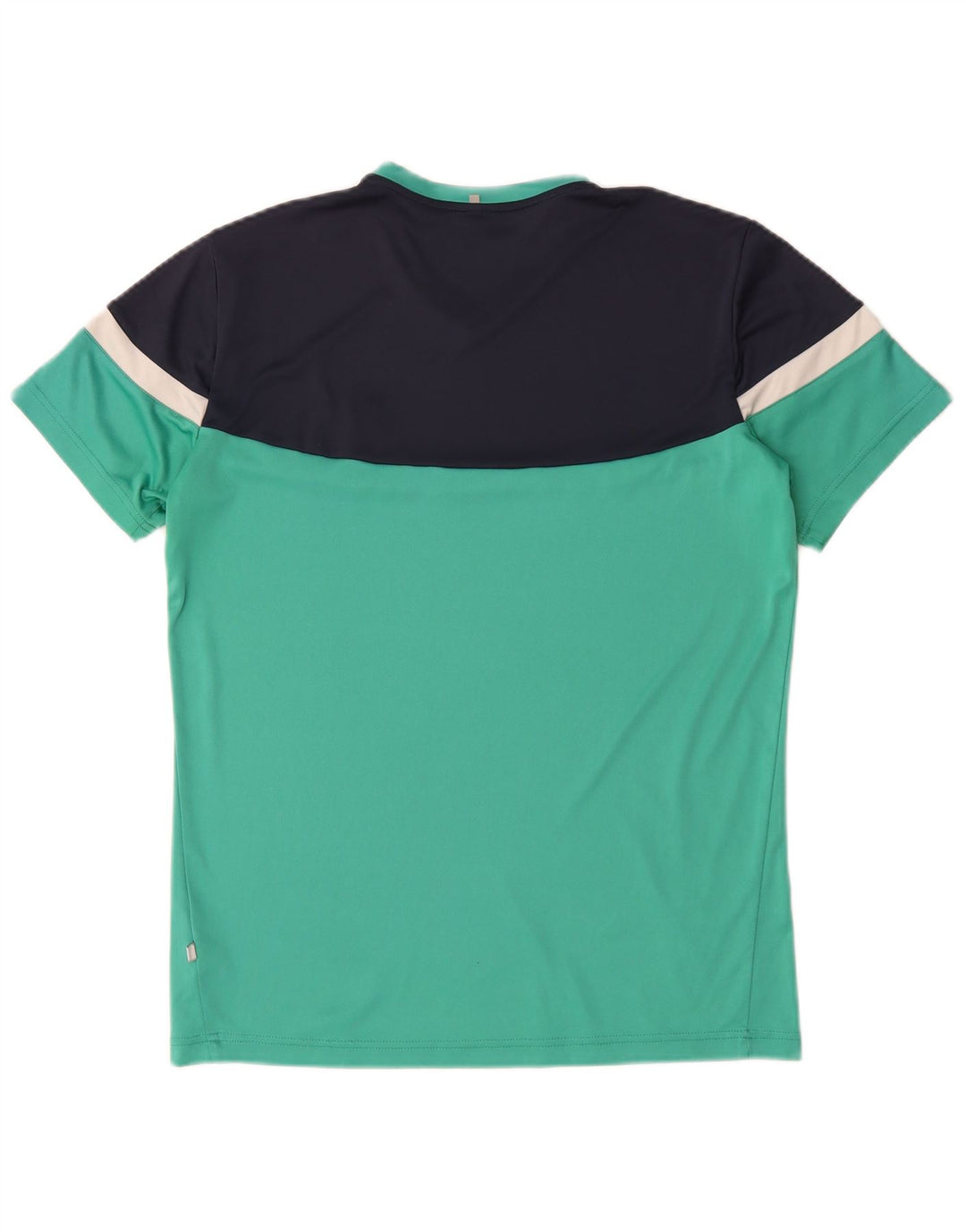 Fila Herren T-Shirt Top IT 50 Medium Türkis Colourblock Polyester