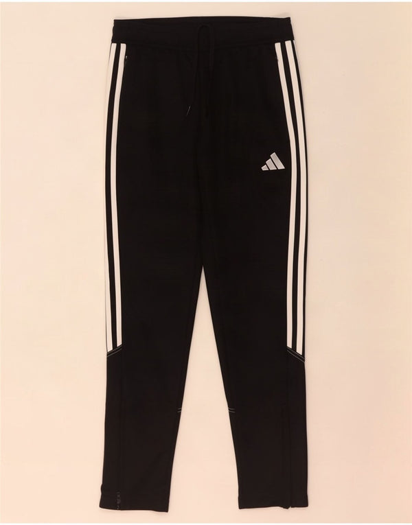 Adidas Jungen Aeroready Trainingshose 11–12 Jahre, schwarzes Polyester