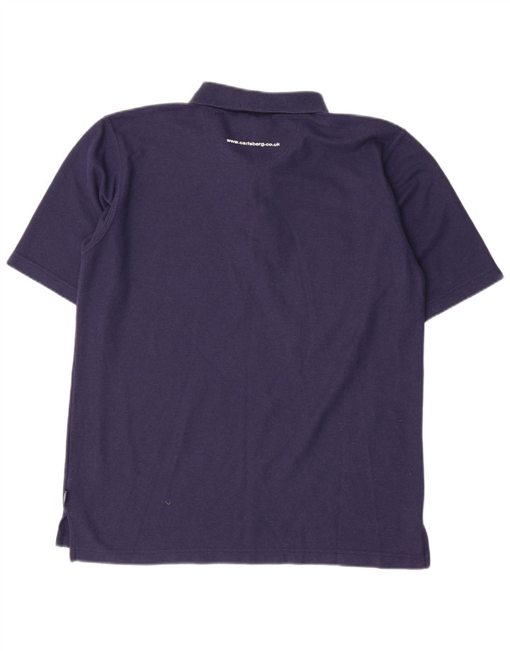 Umbro Herren-Poloshirt, großes marineblaues Polyester