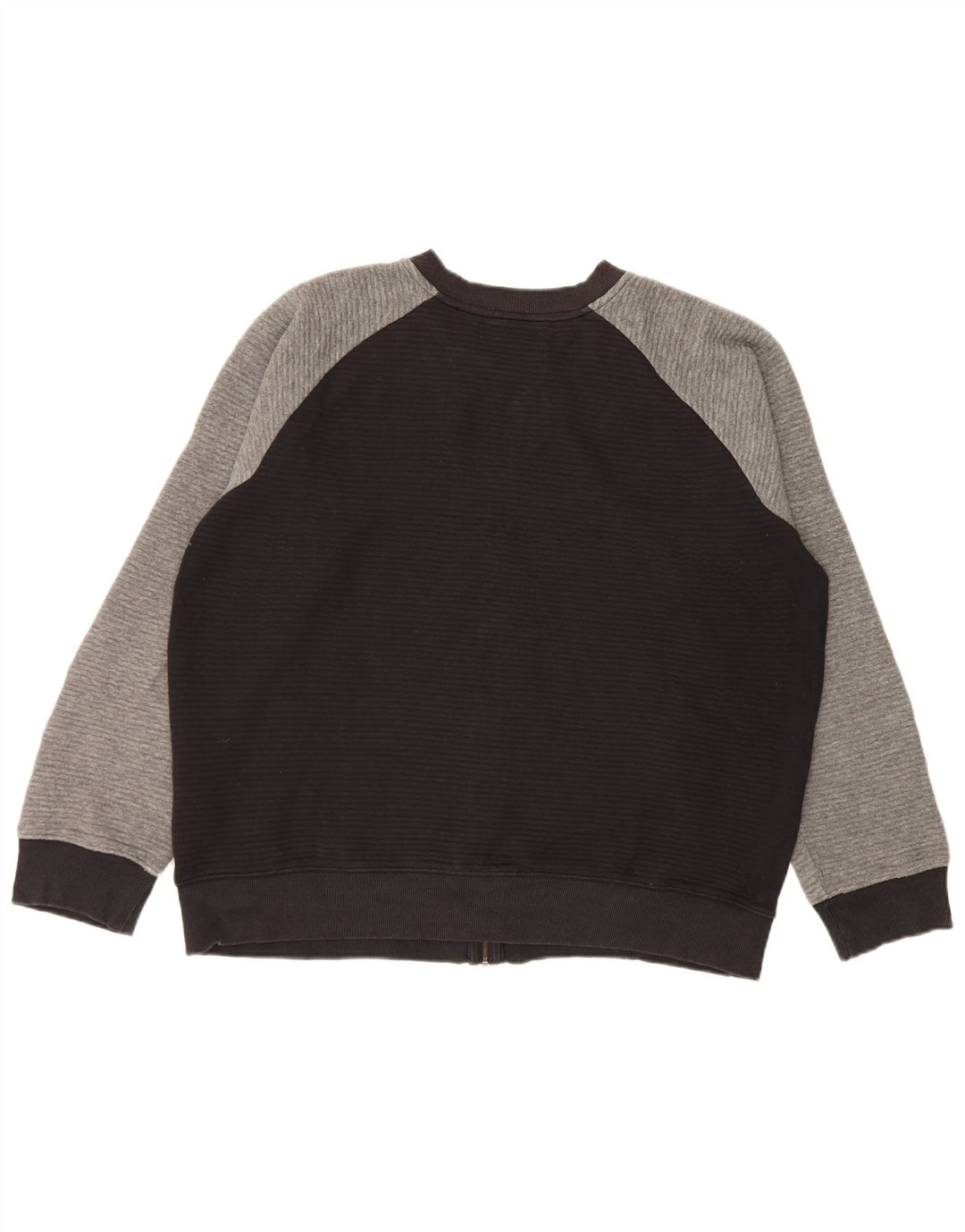 Zara Herren-Trainingsanzug-Oberteil, Jacke, 2XL, Schwarz, Colourblock-Baumwolle