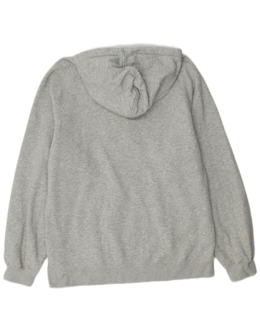 Nike Herren-Kapuzenpullover mit Grafik, groß, graue Baumwolle
