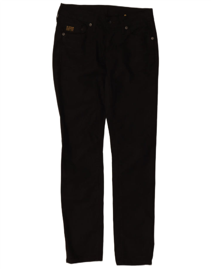 G-Star Damen Slim Jeans W30 L32 Schwarze Baumwolle