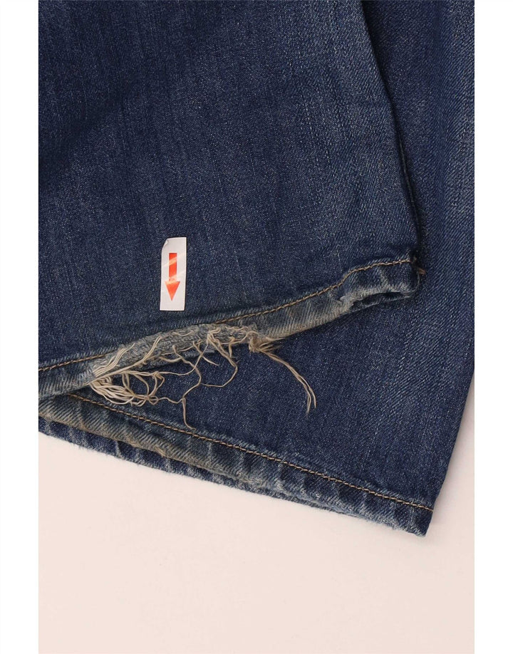 Diesel Herren Zatiny Bootcut Jeans W32 L30 Blaue Baumwolle