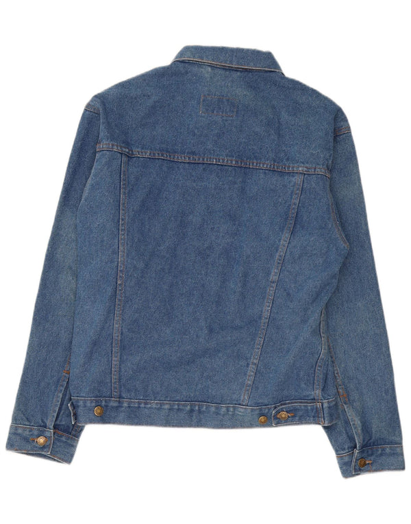 Vintage Mens Denim Jacket UK 36 Small Blue
