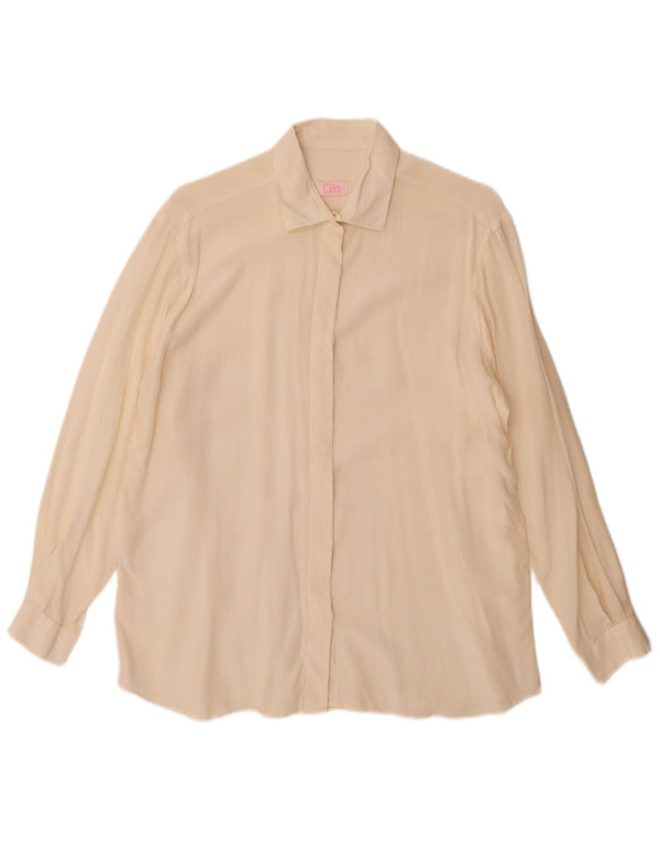 Cassera Damen Hemd IT 46 Large Off White