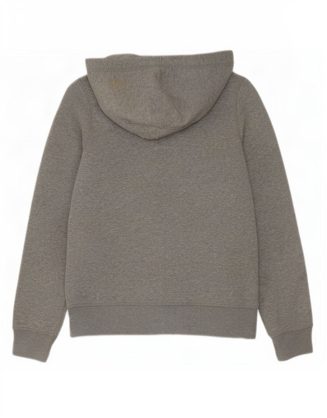 Converse Damen Kapuzenpullover mit Reißverschluss, UK 16, Größe L, Grau, Baumwolle