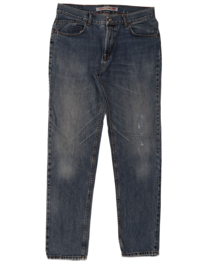 Carrera Herren 700 Regular Slim Jeans W36 L34 Blaue Baumwolle