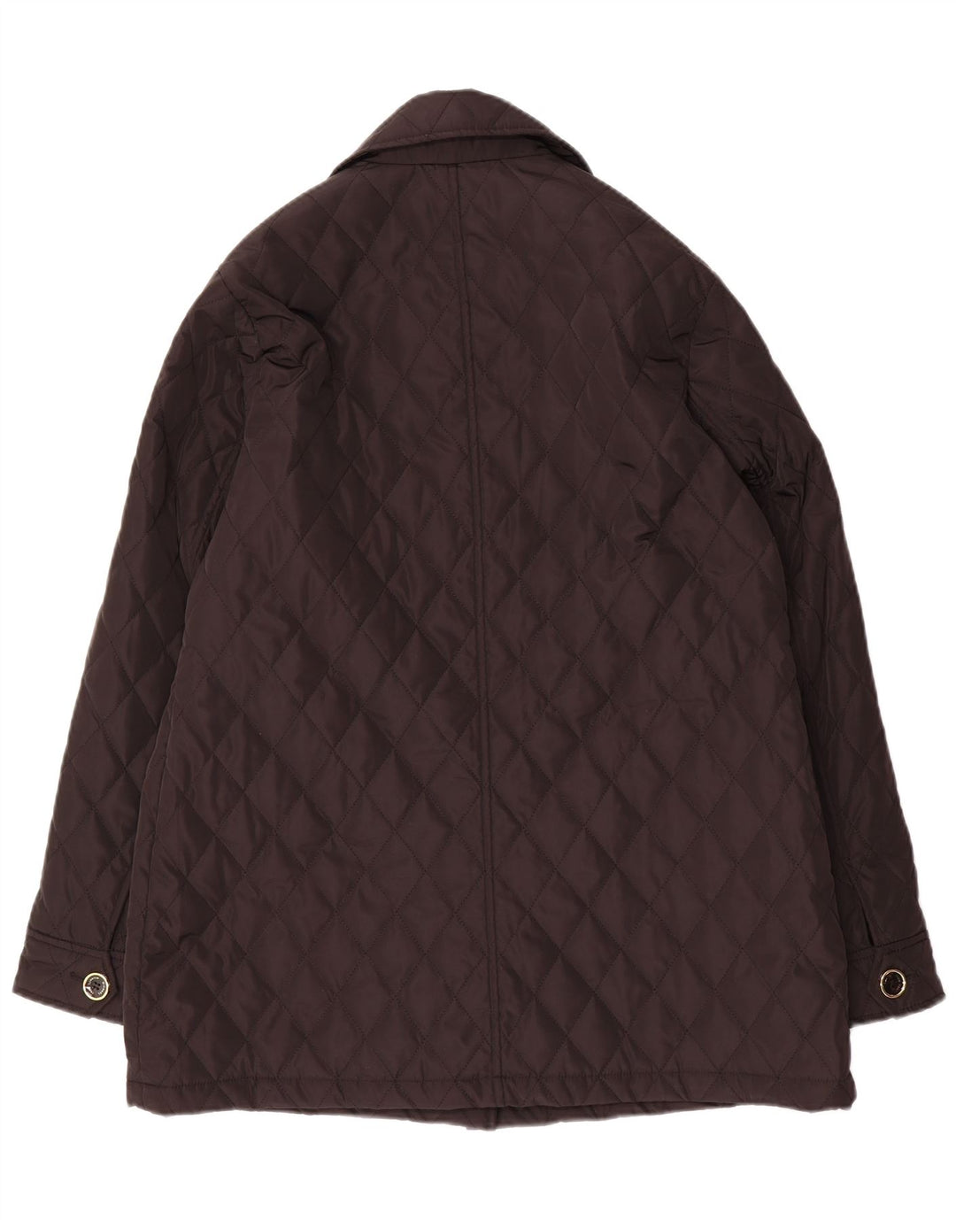 Michael Kors Damen Steppmantel UK 16 Large Schwarz Polyester