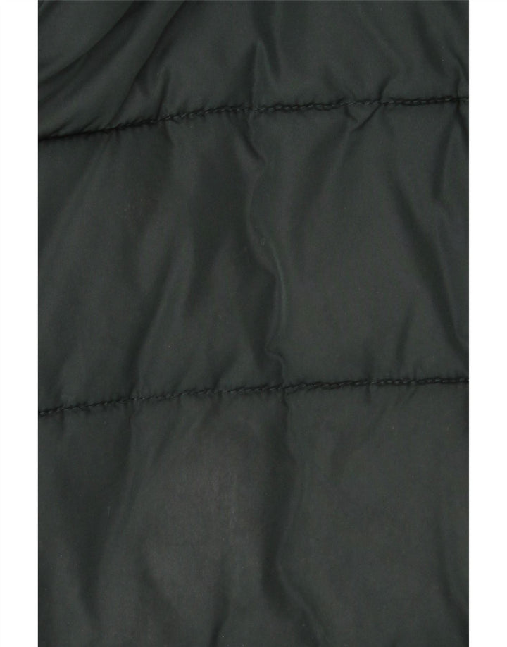 Hobbs Wattierter Damenmantel mit Kapuze, UK 14, Größe L, Grün, Polyester
