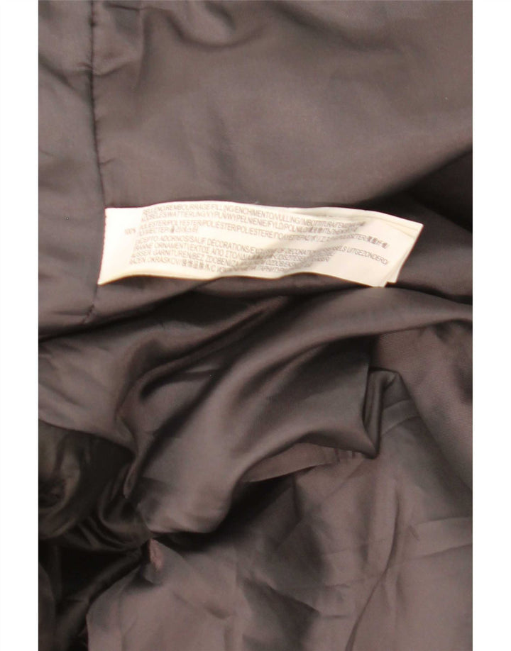 Zara Herren-Mantel mit Kapuze, gepolstert, UK 38, mittelmarineblau, Polyester