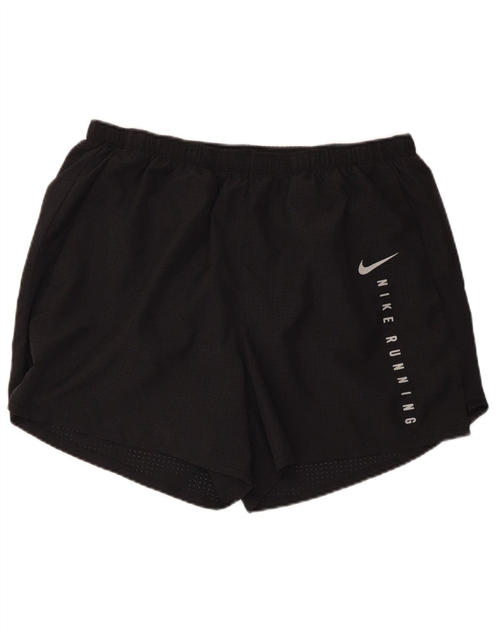 NIKE Herren Dri Fit Graphic Sport Shorts XL Schwarz Polyester