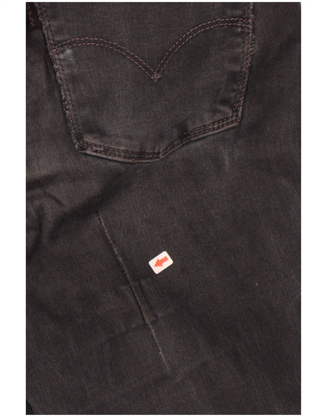 Levi's Damen 710 Super Skinny Jeans W27 L30 Grau