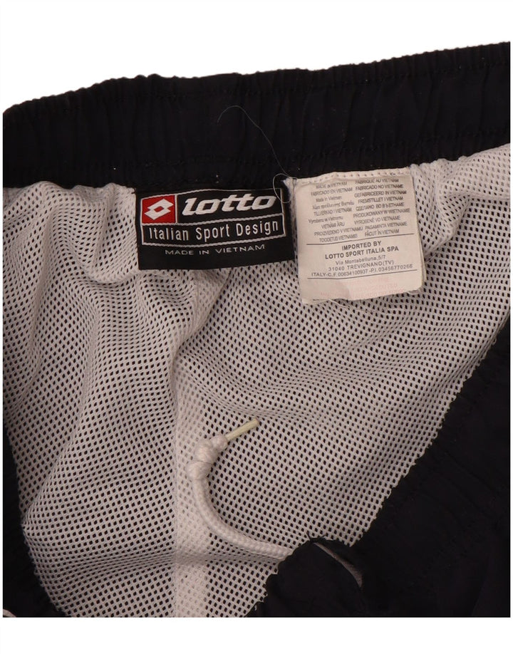 Lotto Herren-Trainingshose, Mittelgroßes Marineblau, Farbblock-Polyester