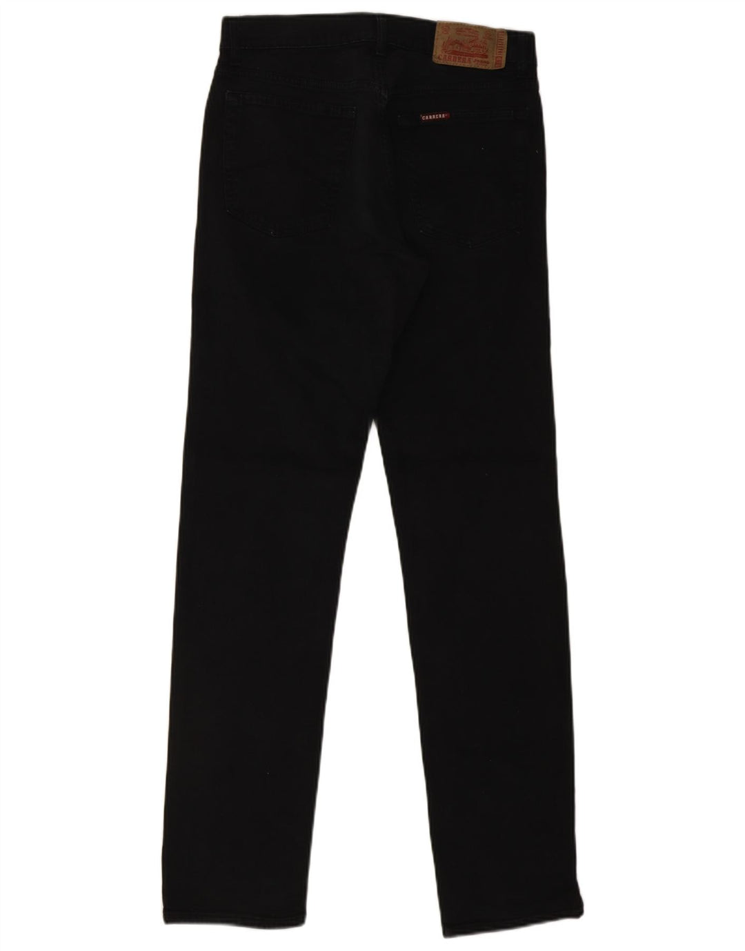 Carrera Herren 700 Straight Jeans W31 L33 Schwarze Baumwolle