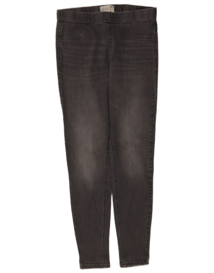 Marks & Spencer Damen Jegging-Jeans UK 12 Medium W30 L28 Graue Baumwolle