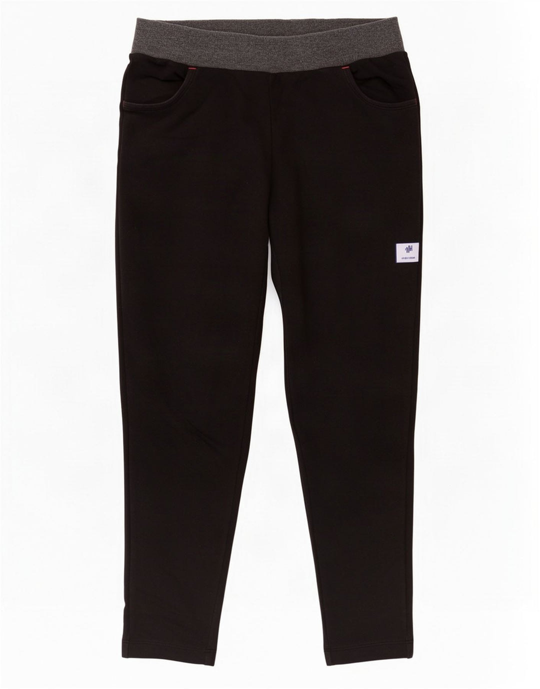 Champion Crop-Trainingshose für Damen, UK 12, Mittelschwarz, Farbblock