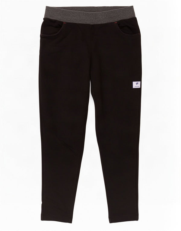 Champion Crop-Trainingshose für Damen, UK 12, Mittelschwarz, Farbblock
