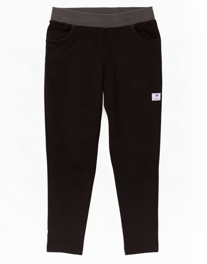 Champion Crop-Trainingshose für Damen, UK 12, Mittelschwarz, Farbblock