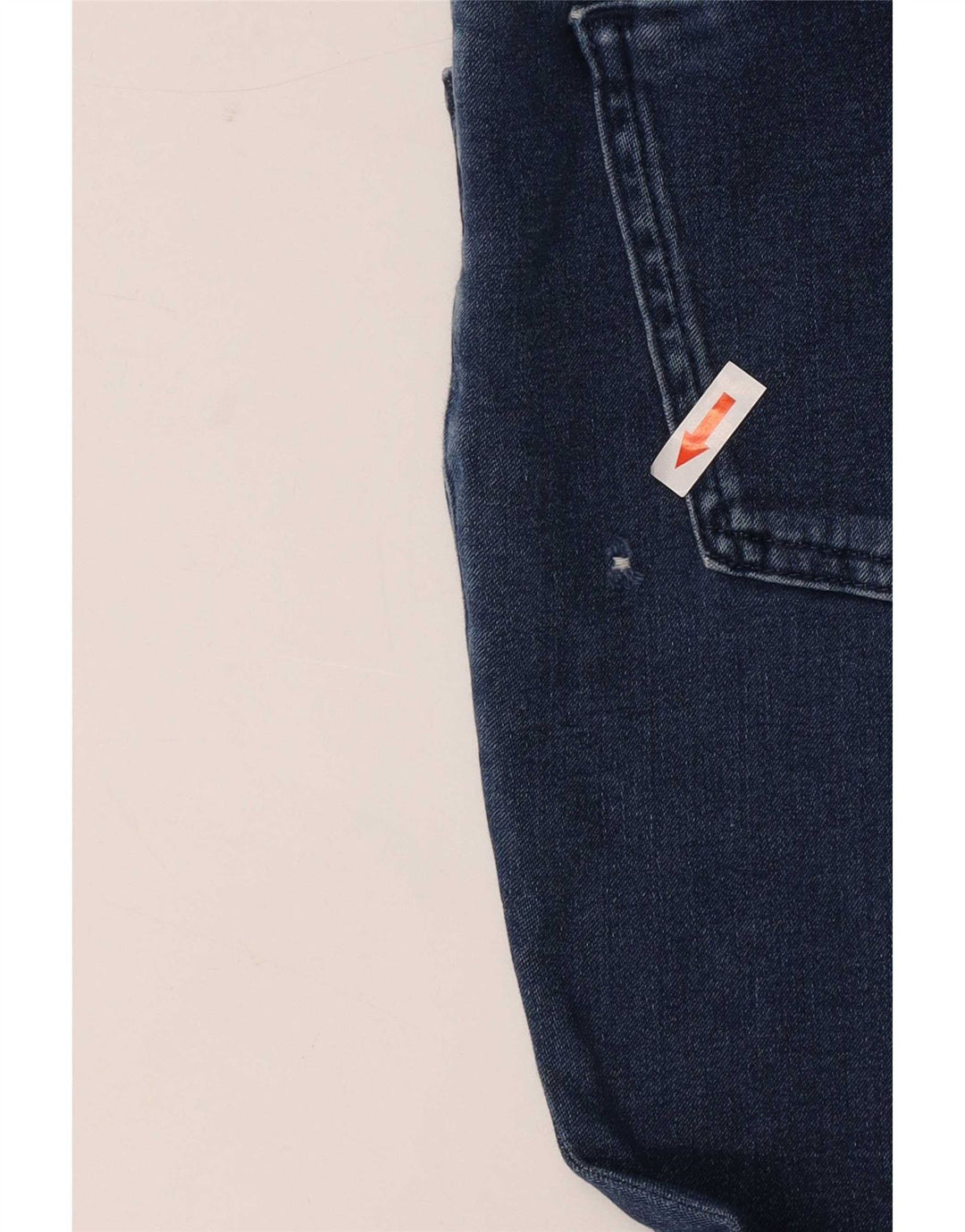 Trussardi Damen Slim Jeans W28 L28 Marineblau