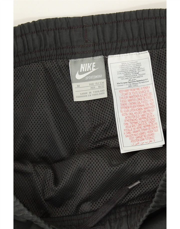 NIKE Boys Tracksuit Trousers 10-11 Years Medium Grey Vintage Nike and Second-Hand Nike from Messina Hembry 