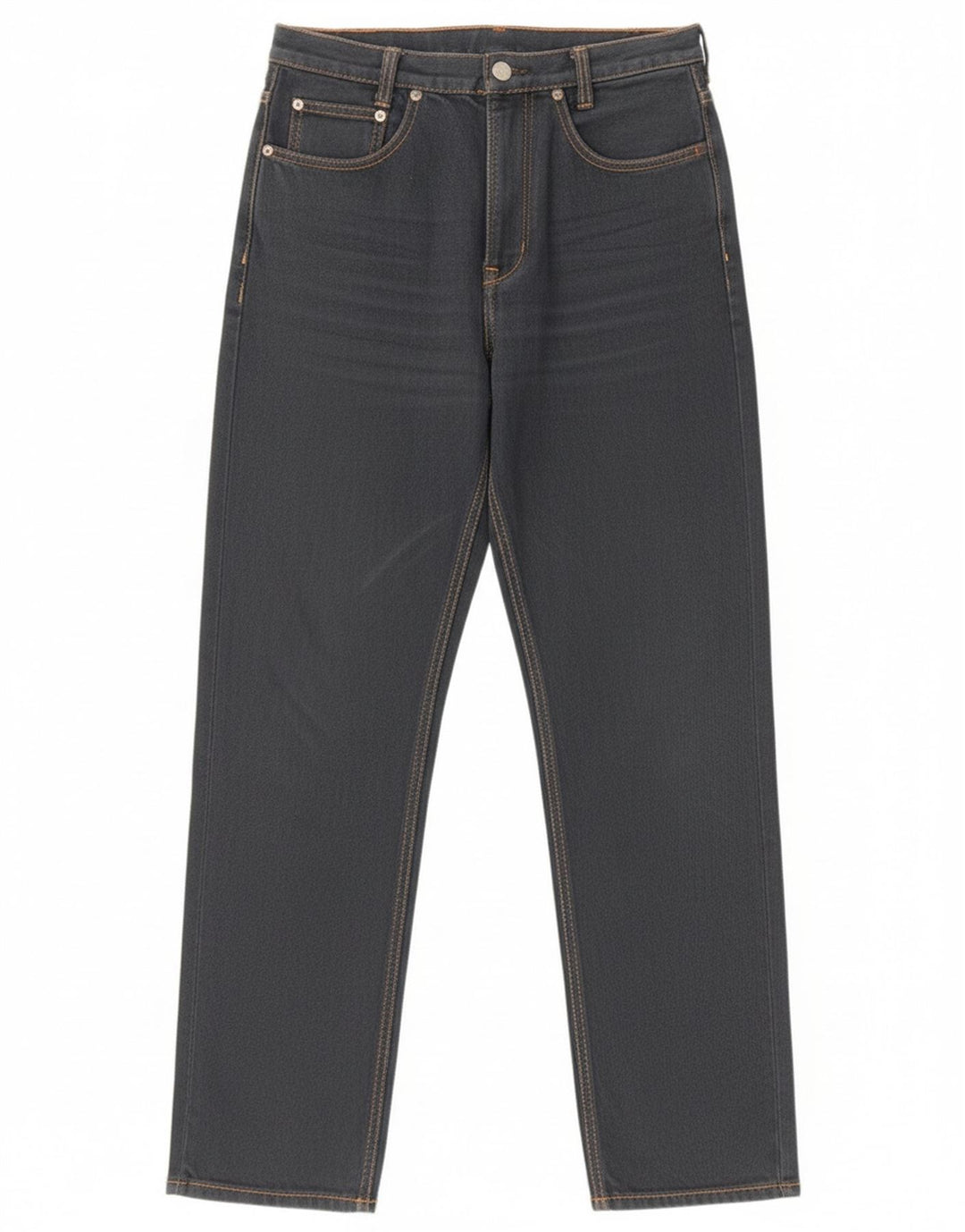 Ritt Damen Straight Jeans W26 L30 Marineblaue Baumwolle