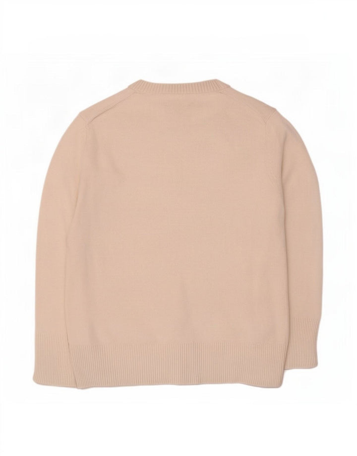 Gap Damen-Cardigan-Pullover UK 10 Small Weiße Baumwolle