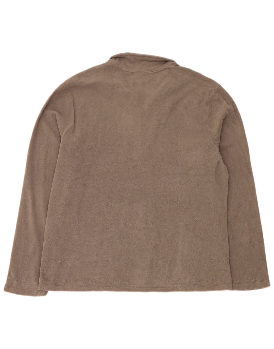 EDDIE BAUER Herren-Fleecepullover mit Reißverschluss, XL, grau, Polyester