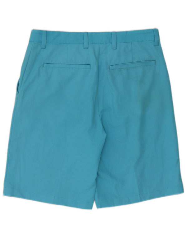 Izod Herren Chinoshorts W32 Mittelblaues Polyester
