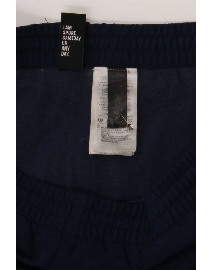 Adidas Herren-Trainingshose, groß, marineblau, Polyester