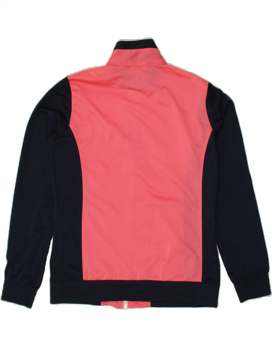 CHAMPION Womens Tracksuit Top Jacket UK 16 Large Pink Colourblock Vintage Champion and Second-Hand Champion from Messina Hembry 