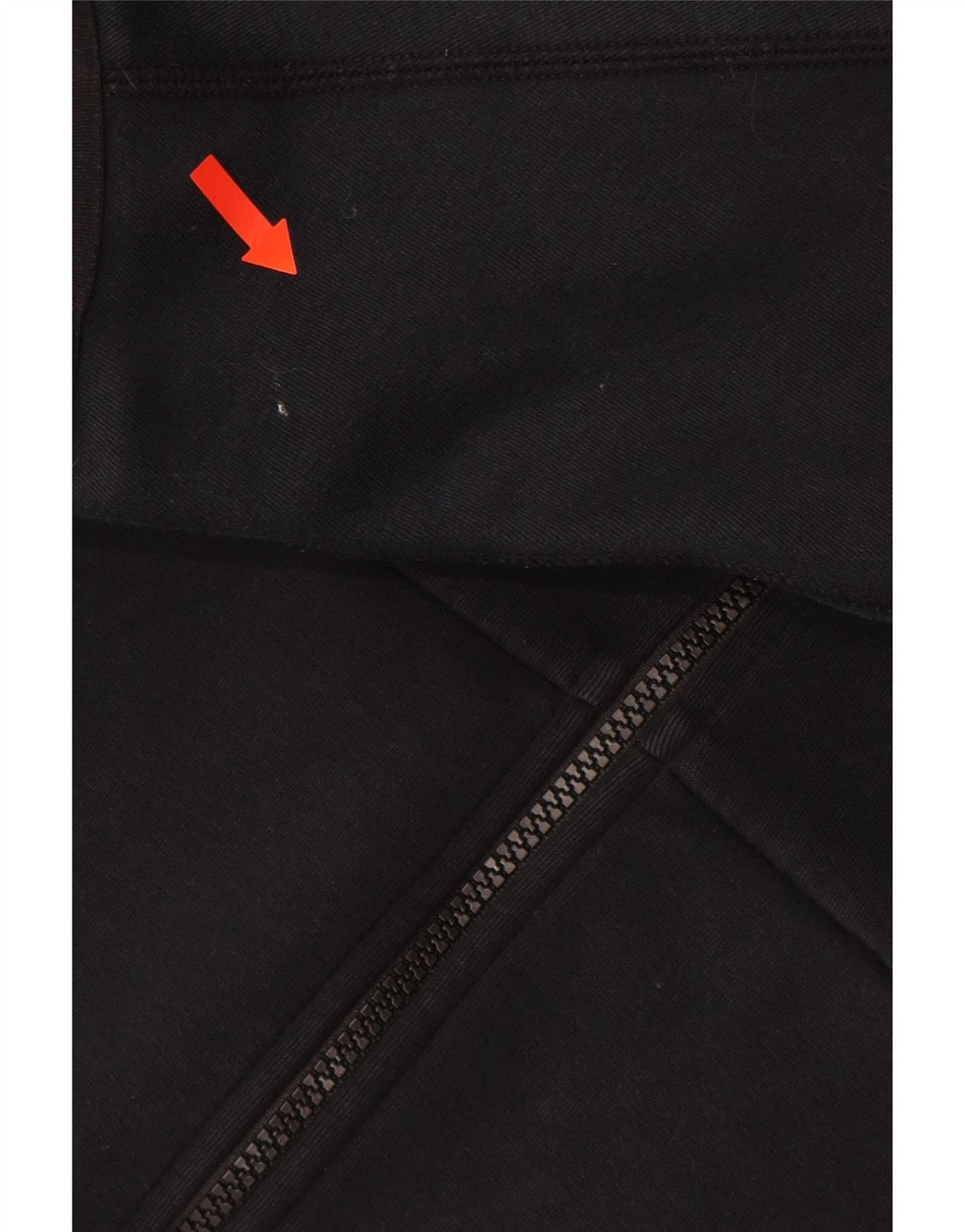 NIKE Herren-Kapuzenpullover mit Reißverschluss, mittelschwarz, Baumwolle