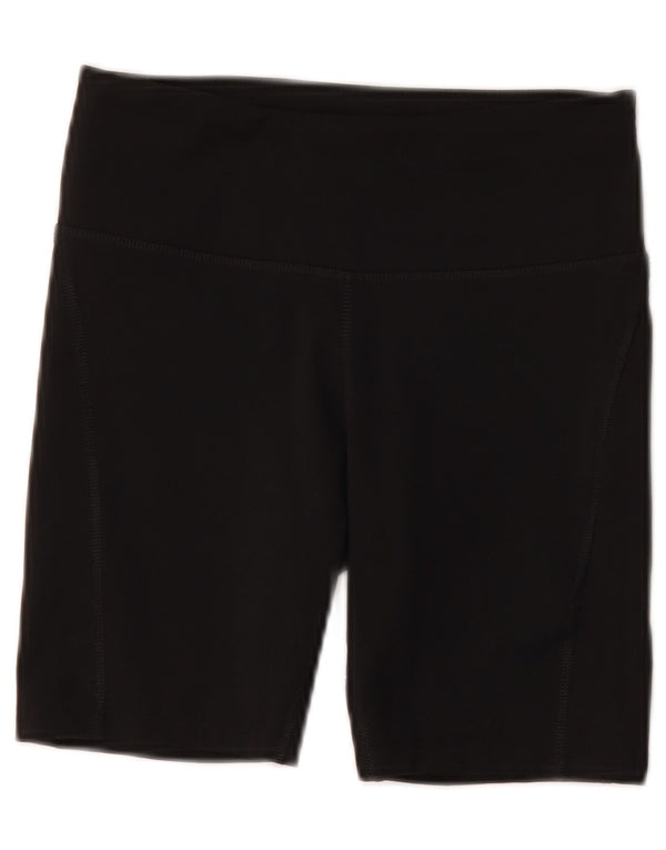Nike Damen Dri Fit Sport Shorts UK 8 Small Schwarz