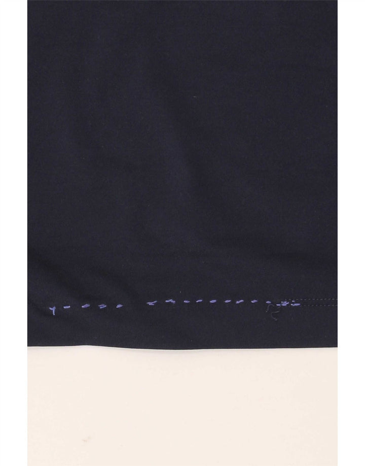 Nike Herren Dri Fit Top Langarm UK 42/44 Large Marineblau Polyester