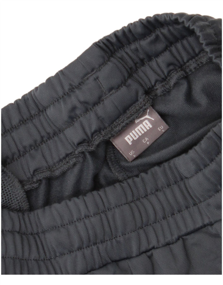 Puma Herren-Trainingshose, Jogginghose, Größe S, Grau, Farbblock