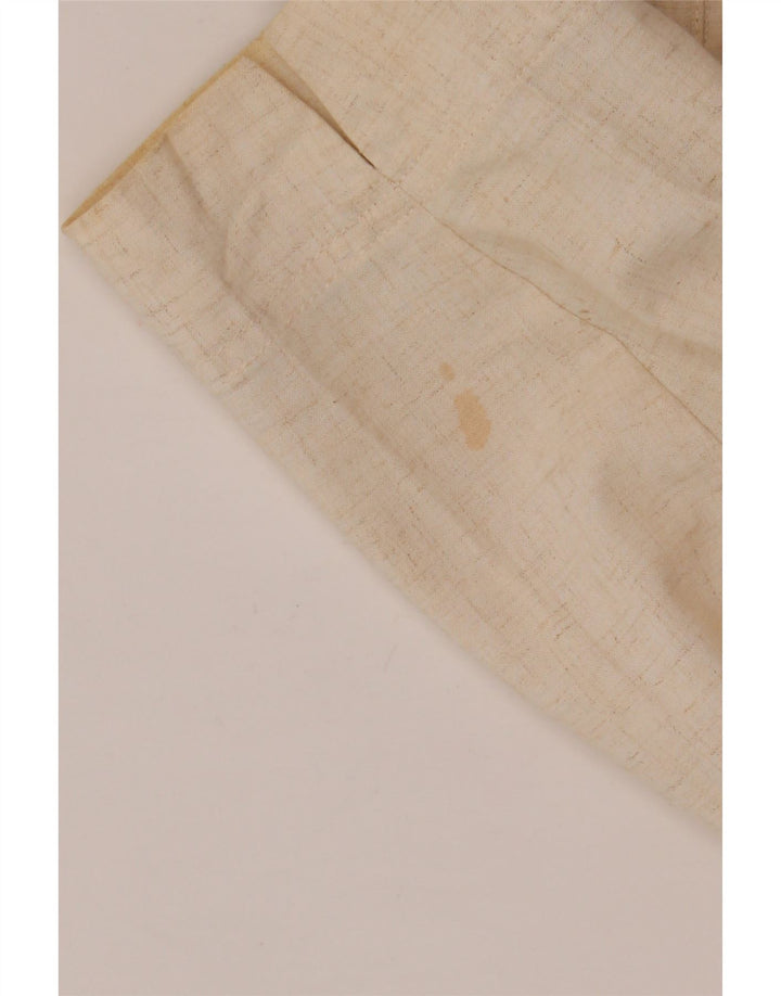 Marks & Spencer Damen-Blazer mit 4 Knöpfen, Gr. 16, Beige, Viskose