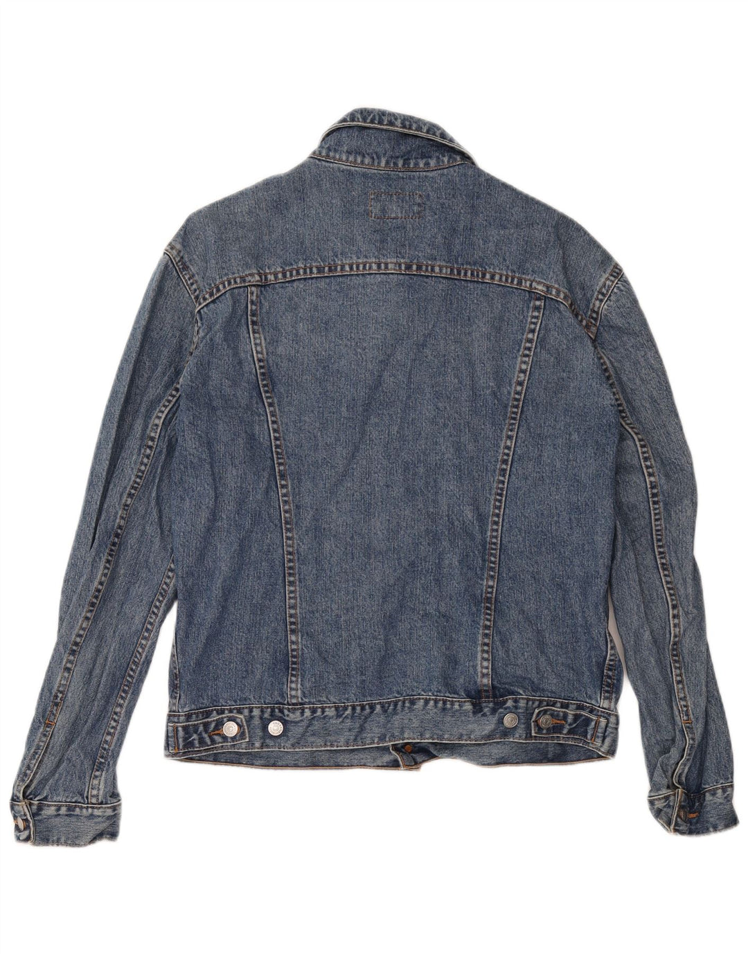 Carrera Herren Jeansjacke UK 40 Große blaue Baumwolle