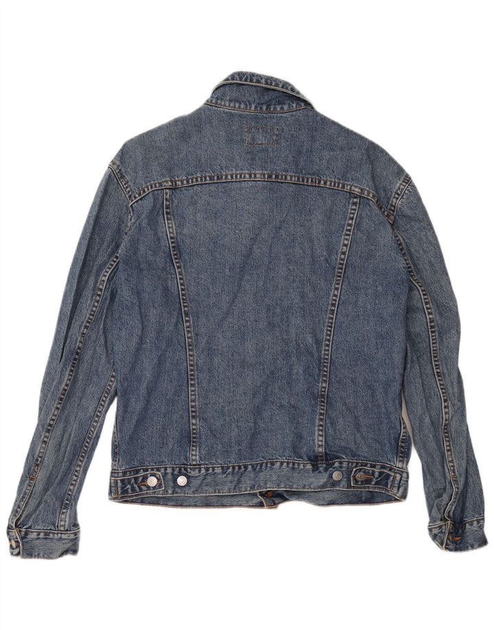 Carrera Herren Jeansjacke UK 40 Große blaue Baumwolle