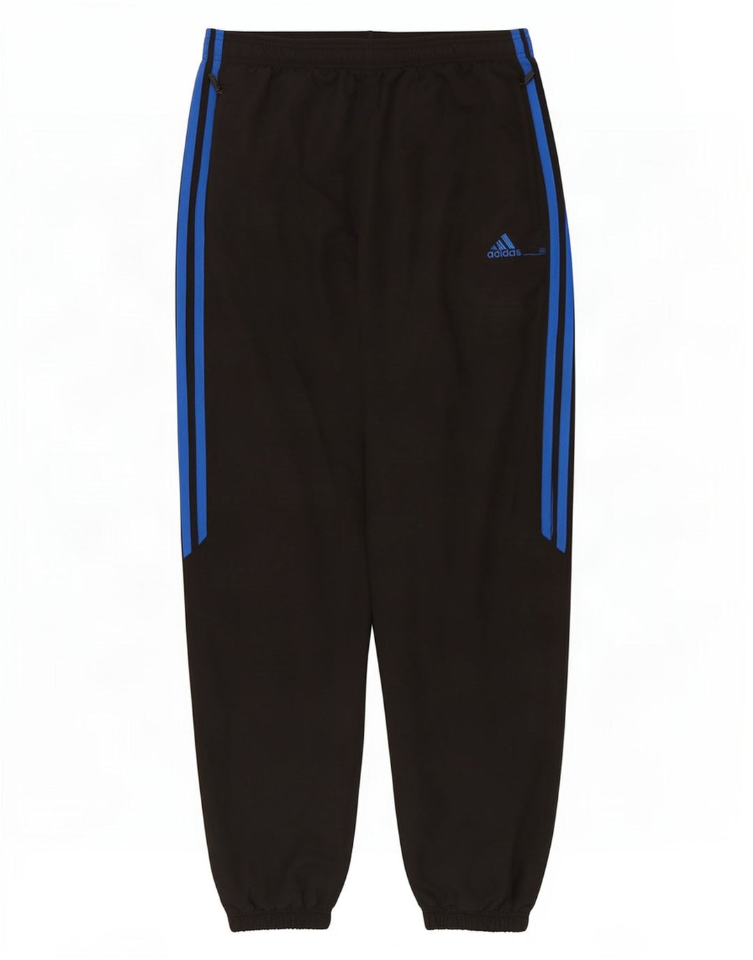Adidas Herren-Trainingshose, Jogginghose, groß, aus schwarzem Polyester
