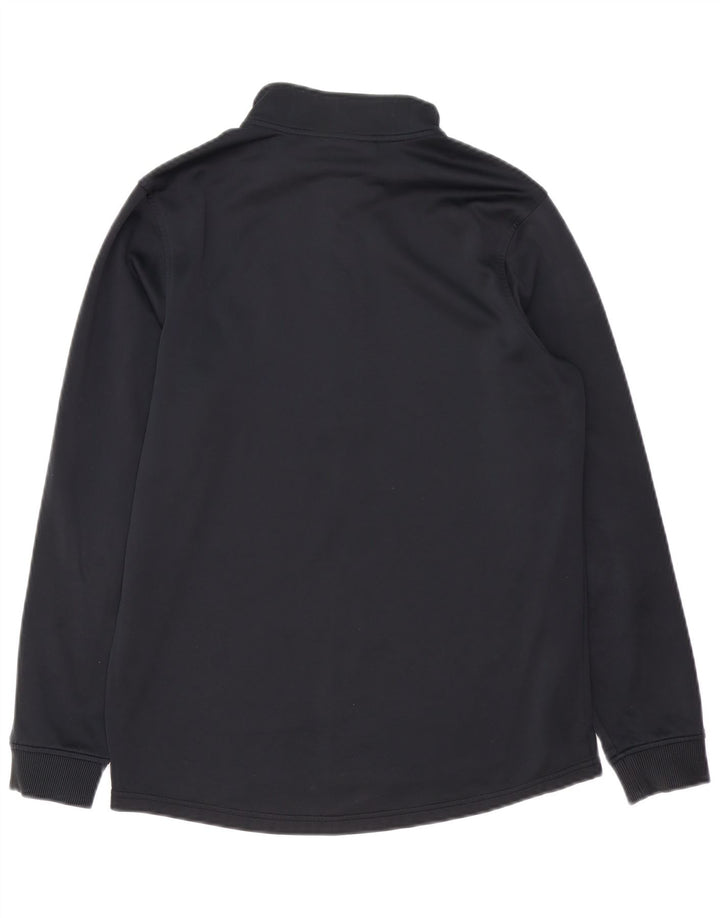 UNDER ARMOUR Herren Cold Gear Zip Neck Sweatshirt Pullover Small Schwarz