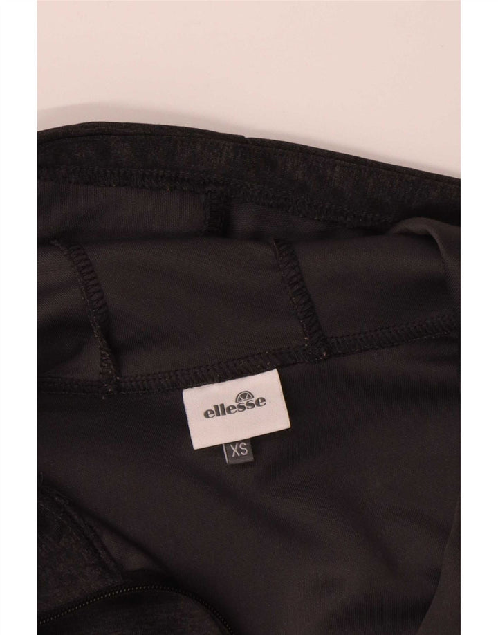 Ellesse Herren-Kapuzenpullover mit Reißverschluss, XS, grau, Polyester