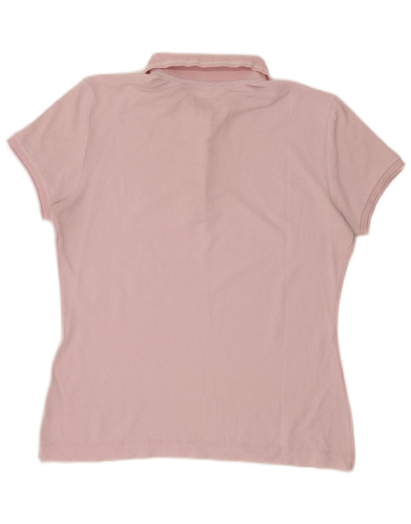 Champion Damen Heritage Poloshirt UK 14 Large Pink