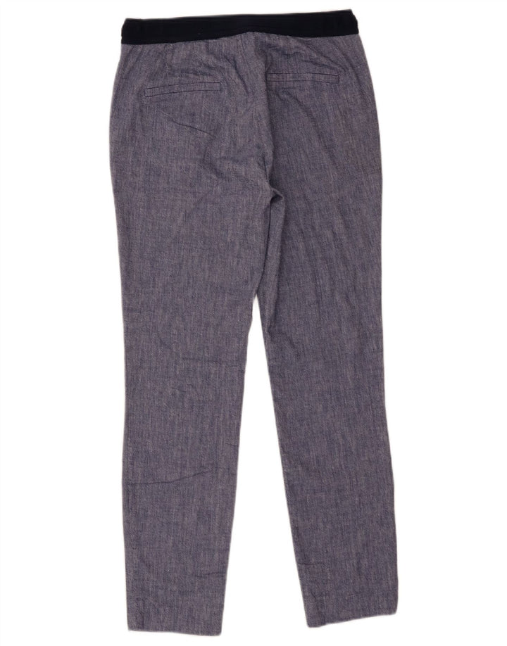 Zara Slim Chino-Hose für Damen, Größe S, W26, L27, Blau
