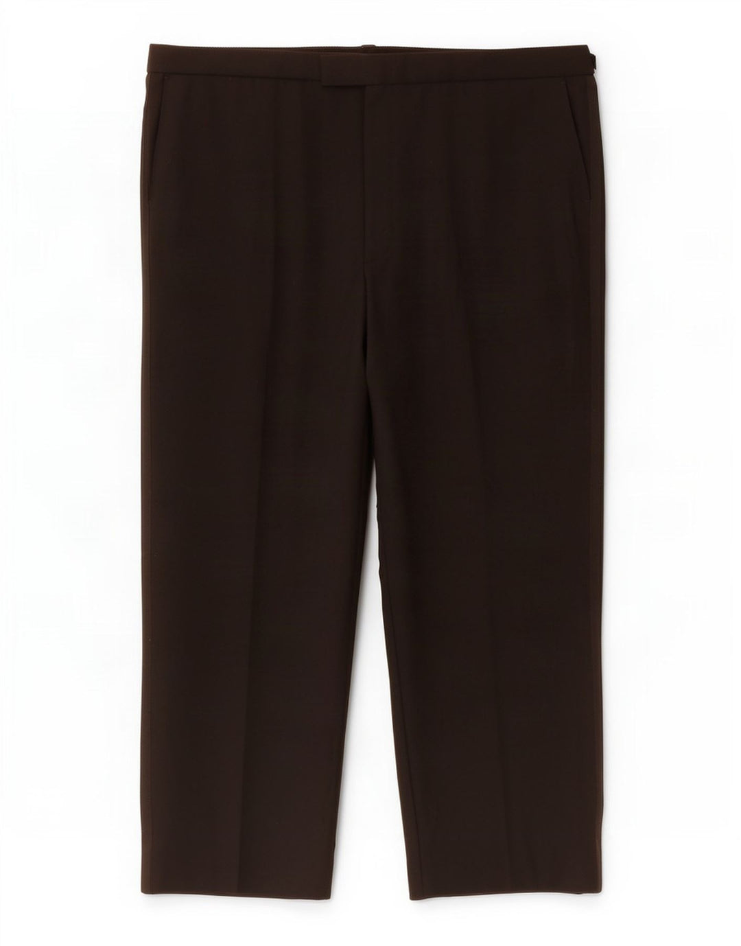 Gerade Herren-Anzughose von Marks & Spencer, W44, L29, Schwarz, Polyester