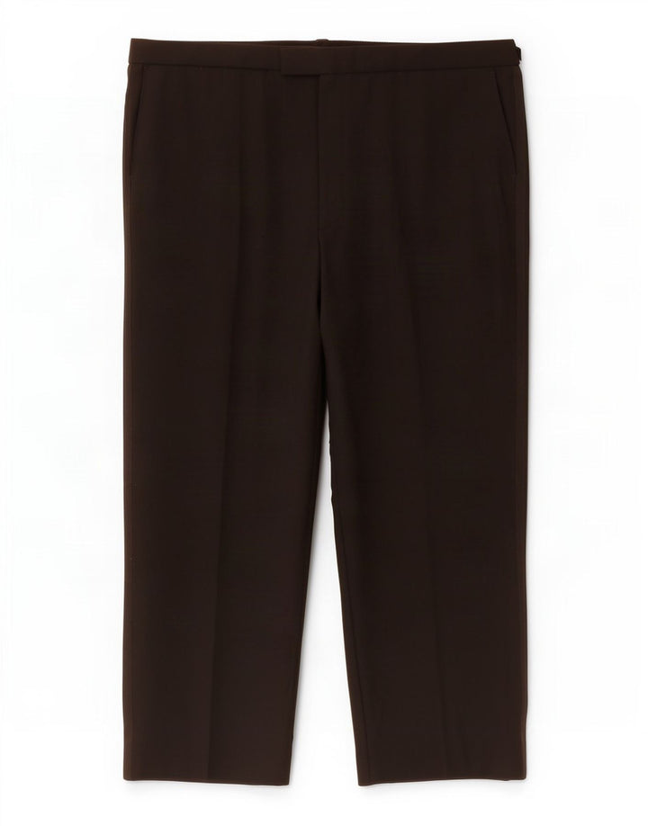 Gerade Herren-Anzughose von Marks & Spencer, W44, L29, Schwarz, Polyester