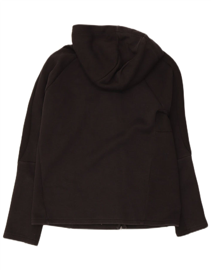 PUMA Damen Zip Hoodie Pullover UK 10 Small Schwarz Polyester