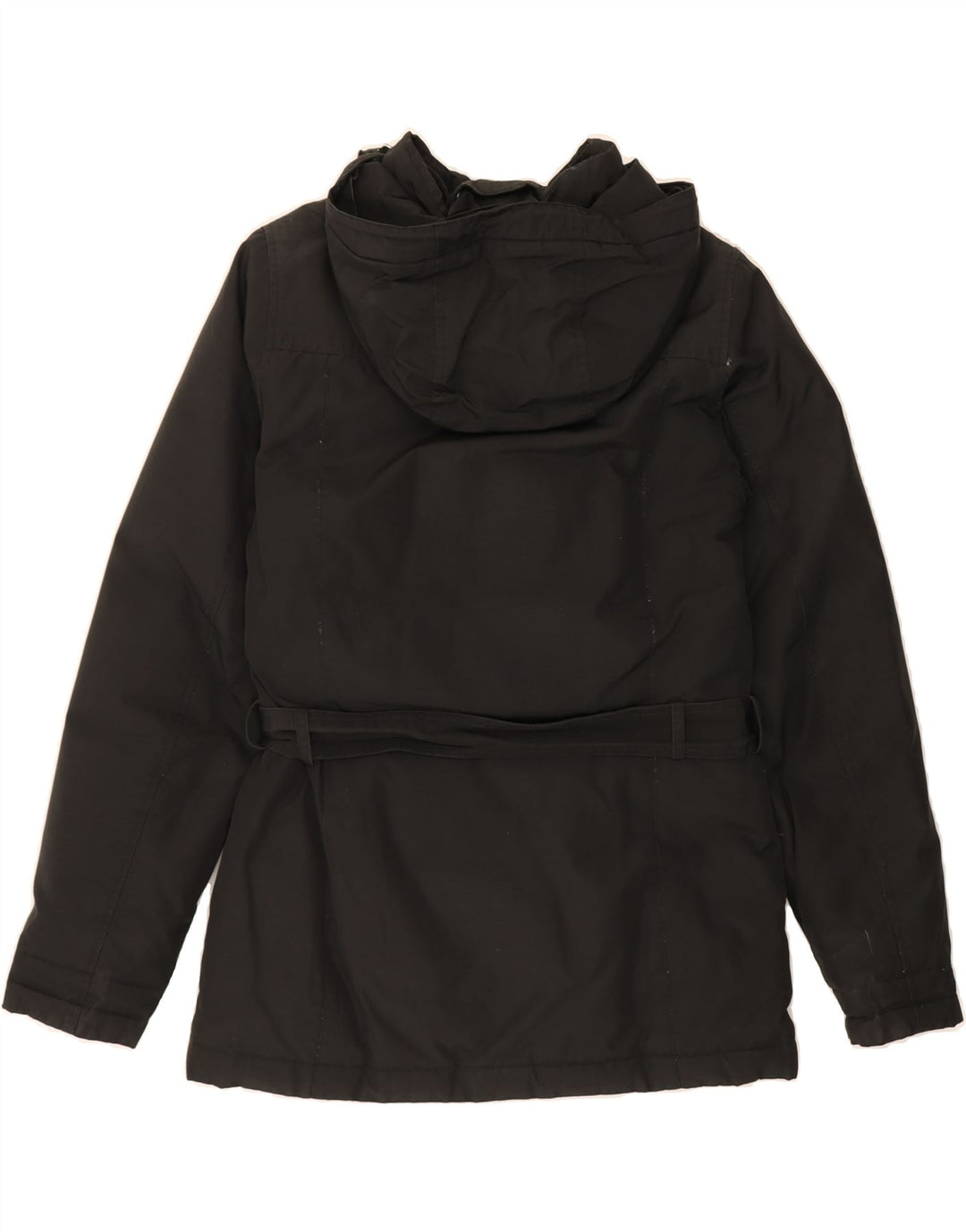 WOOLRICH Womens Padded Jacket UK 14 Medium Black Polyester Vintage Woolrich and Second-Hand Woolrich from Messina Hembry 